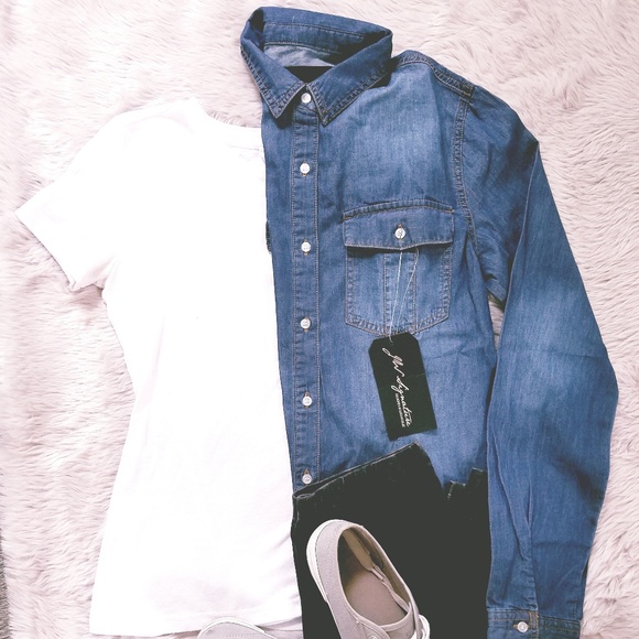 Denim top - Picture 3 of 3